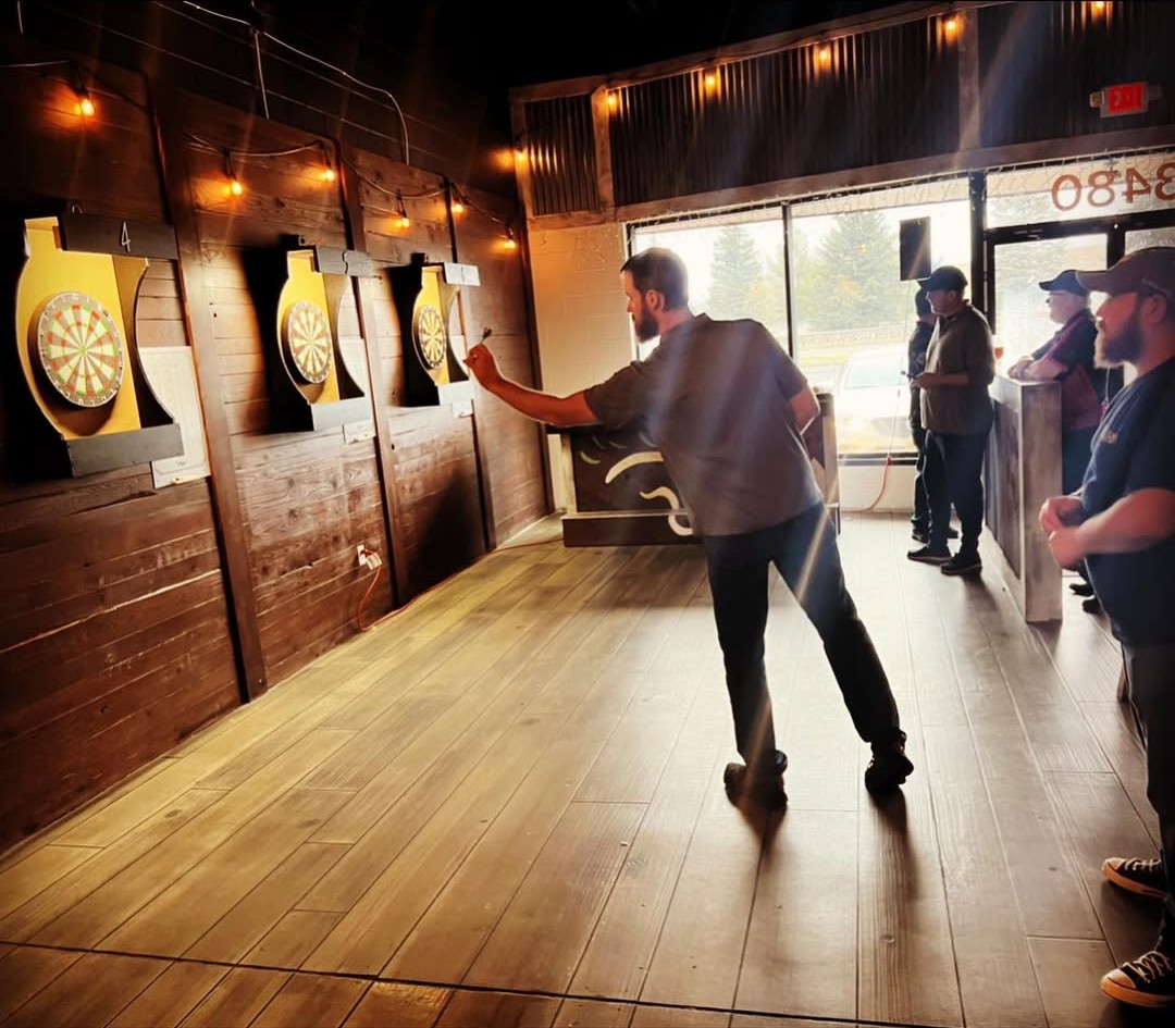 Wax Wings Brewing Co. Darts League event