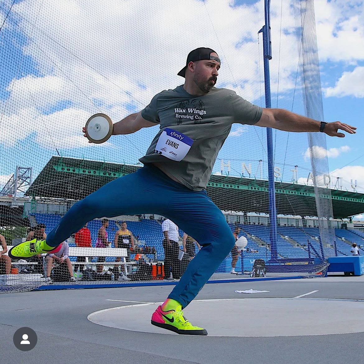 Andrew the two-time Olympian
